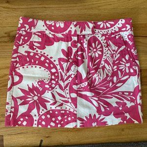 J Crew pink skirt size 6